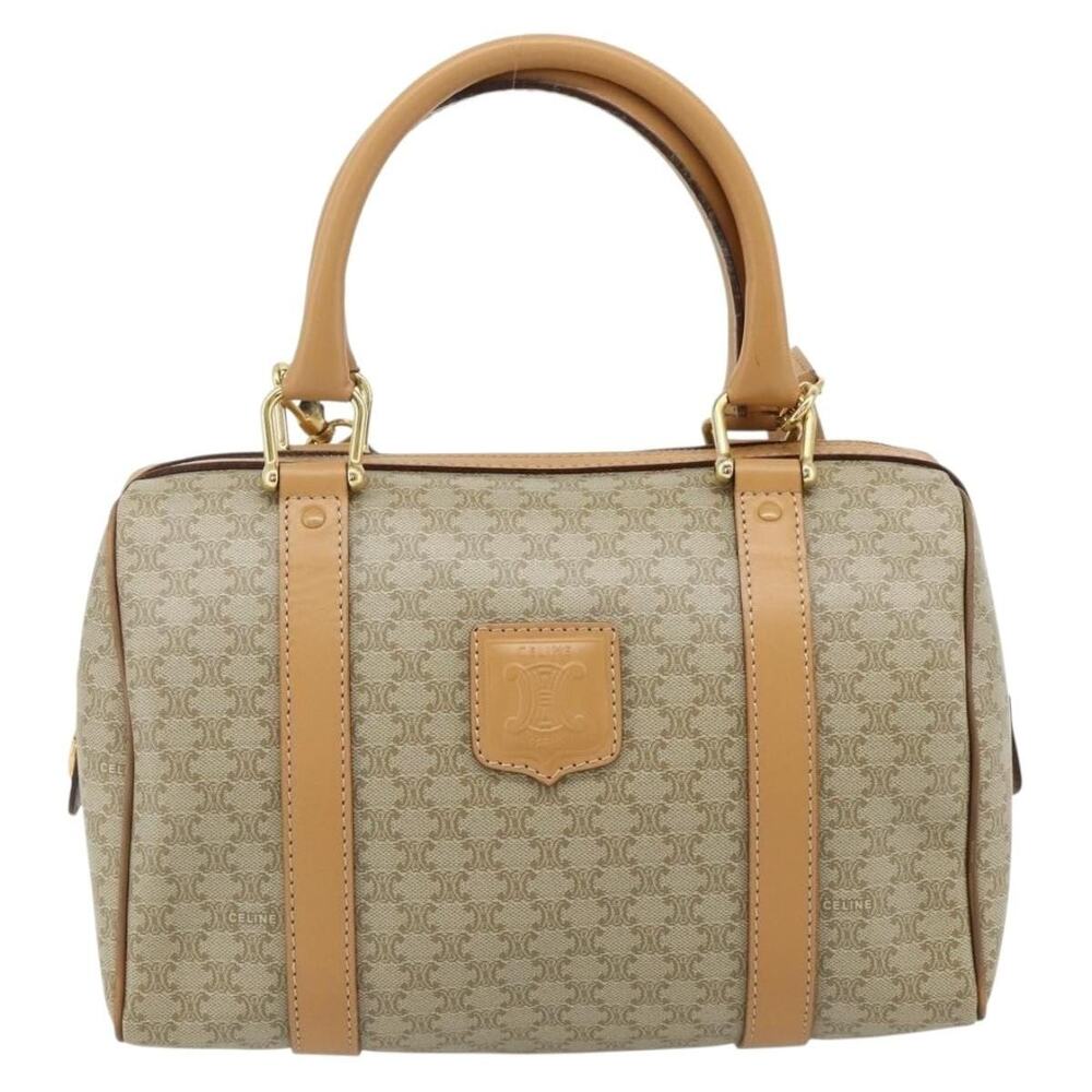 Celine Macadam Handbag Beige